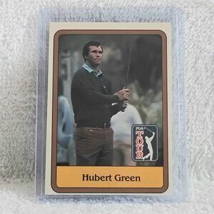 5/$20 E/NM 1981 Donruss Golf Inaugural Hubert Green PGA Tour Card 50!!